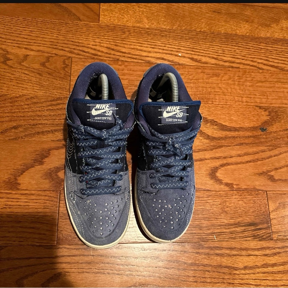 Nike Dunk Low Pro PRM SB 'Sashiko Pack' Blue men size 8 used with original box